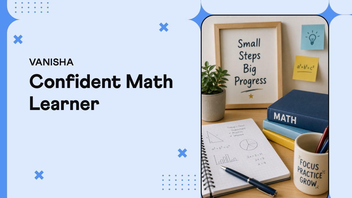Grade 6 student math confidence success story, Cuemath