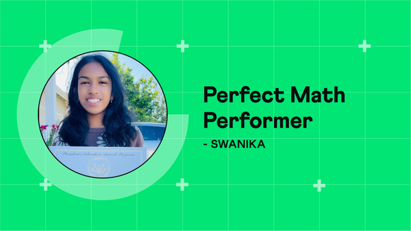 100% in Double-Accelerated Math: How Swanika Achieved It